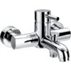 Flova Levo Wall Mounted Manual Bath Shower Mixer With Handset -Home Furnishings flova lvslwmbsm