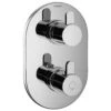 Flova Smart Slim Oval 3 Outlet Shower Trim Kit Only -Home Furnishings flova sm3 trim