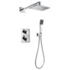 Flova Spring Thermostatic 2 Outlet Shower Set -Home Furnishings flova sr2wpk1