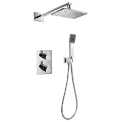 Flova Spring Thermostatic 2 Outlet Shower Set
