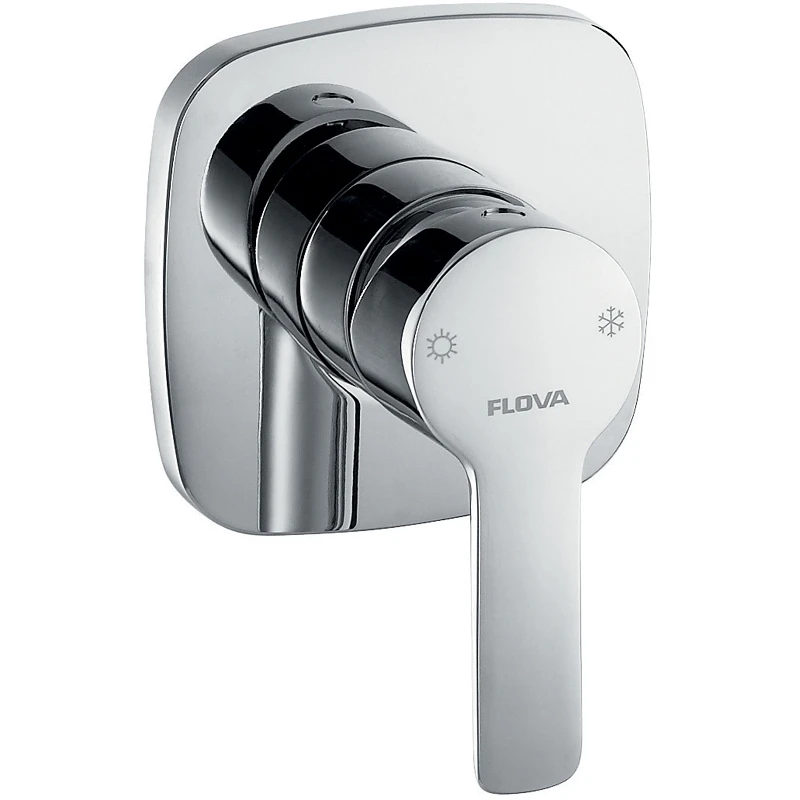 Flova Urban Concealed Manual Shower Mixer With Dual Outlet 3 Flova Urban Concealed Manual Shower Mixer With Dual Outlet