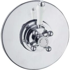 Frontline Holborn Edwardian Round Concealed Thermostatic Shower Valve