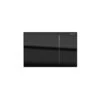 Geberit Omega70 Flush Plate For Solid Wall Black Glass -Home Furnishings geberit 115090sj1