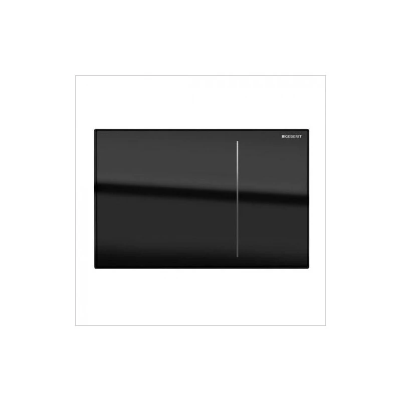 Geberit Omega70 Flush Plate For Solid Wall Black Glass 3 Geberit Omega70 Flush Plate For Solid Wall Black Glass