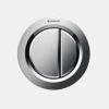 Geberit Dual Flush Button Gloss Chrome Type 01 For Cistern 8cm -Home Furnishings geberit 116043211