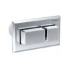 Geberit Sigma 8cm Plastic Dual Flush Plate Protruding Gloss Chrome -Home Furnishings geberit 116054211