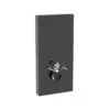 Geberit Monolith Plus For Wall-Hung WC 101cm Black Glass/Black Chrome 2 Geberit Monolith Plus For Wall-Hung WC 101cm Black Glass/Black Chrome -Home Furnishings geberit 131221sj6