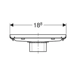 Geberit CleanLine Shower Channel Tile-Bearing 10 Geberit CleanLine Shower Channel Tile-Bearing -Home Furnishings geberit 154455001 4