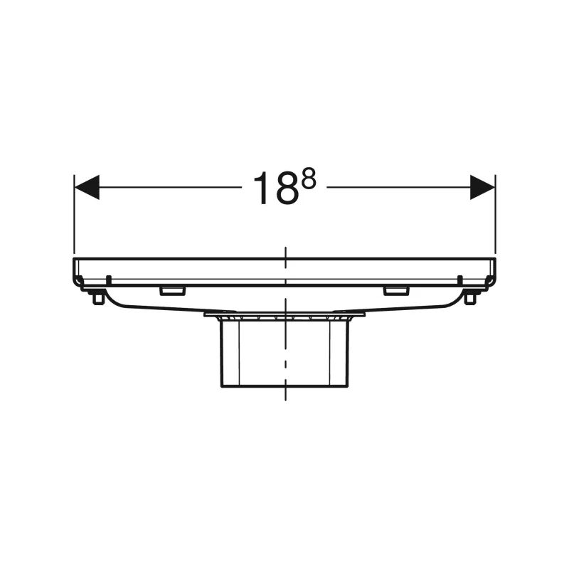 Geberit CleanLine Shower Channel Tile-Bearing 6 Geberit CleanLine Shower Channel Tile-Bearing - Image 4
