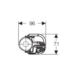 Geberit Filling Valve Type 360 For Ceramic Cistern 7 Geberit Filling Valve Type 360 For Ceramic Cistern -Home Furnishings geberit 281206001 3