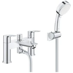 Grohe Bauedge Bath/Shower Mixer With Hand Shower Kit 25246