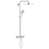 Grohe Rainshower 310 Thermostatic Wall Shower System 27968 2 Grohe Rainshower 310 Thermostatic Wall Shower System 27968 -Home Furnishings grohe 27968000