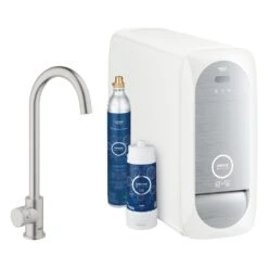 Grohe Blue Home Mono Starter Kit 31498 Supersteel