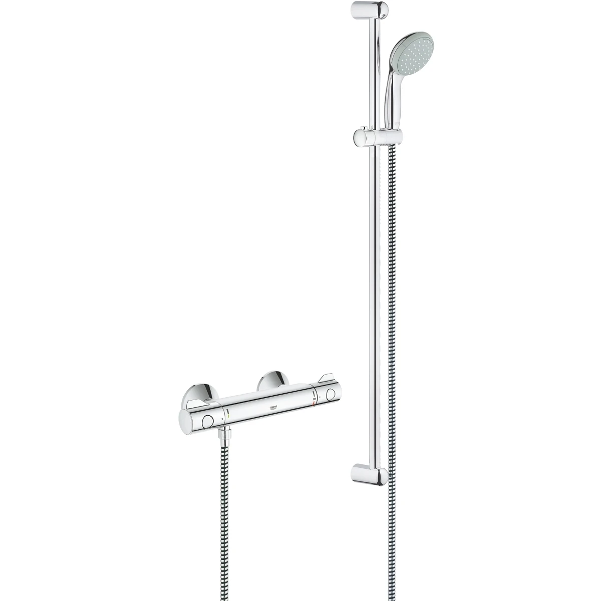Grohe Grohtherm 800 Thermostatic Shower Mixer With Kit 34566 3 Grohe Grohtherm 800 Thermostatic Shower Mixer With Kit 34566