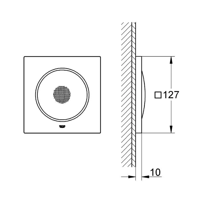 Grohe Rainshower F-Series Sound Set 36360 Chrome 4 Grohe Rainshower F-Series Sound Set 36360 Chrome - Image 2