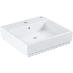 Grohe Cube Ceramic 50cm Wall Hung Wash Basin 39474 PureGuard