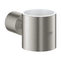 Grohe Atrio Glass Holder 40304 Supersteel