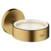 Grohe Essentials Glass/Soap Dish Holder 40369 Brushed Sunrise -Home Furnishings grohe 40369gn1