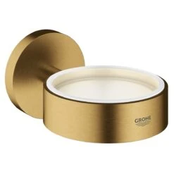 Grohe Essentials Glass/Soap Dish Holder 40369 Brushed Sunrise