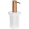 Grohe Essentials Soap Dispenser 40394 Brushed Warm Sunset -Home Furnishings grohe 40394dl1