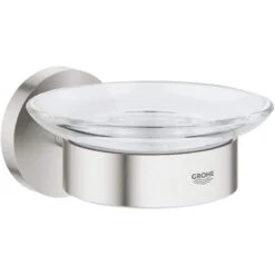 Grohe Essentials Soap Dish With Holder 40444 Supersteel