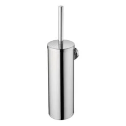 Ideal Standard IOM Wall Toilet Brush & Holder A9128 Satin Steel