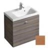 Ideal Standard Concept Space 600mm Wall Basin Unit LH E0314 Oak