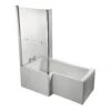 Ideal Standard Concept Space Bath Screen E0508 -Home Furnishings ideal standard e0508eo