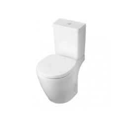 Ideal Standard Concept Space Toilet, 4/2.6 Litre Cube Cistern & Standard Seat