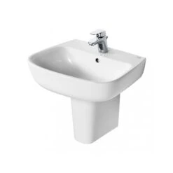 Ideal Standard Studio Echo 600mm 1 Hole Basin & Semi Pedestal