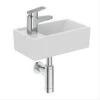 Ideal Standard I.life S 37cm Guest Basin 1 Taphole Left E2113 2 Ideal Standard I.life S 37cm Guest Basin 1 Taphole Left E2113 -Home Furnishings ideal standard e211301