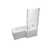 Ideal Standard Tempo Cube Idealform+ 170cm Shower Bath Right -Home Furnishings ideal standard e259901