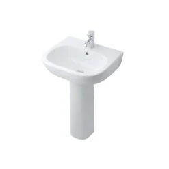 Ideal Standard Jasper Morrison 500mm 1 Taphole Basin & Full Pedestal