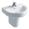 Ideal Standard Concept Arc 55cm Washbasin 1 Taphole E7852 -Home Furnishings ideal standard e785201
