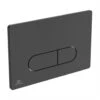 Ideal Standard Oleas M1 Mechanical Dual Flushplate Black -Home Furnishings ideal standard r0115a6