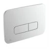 Ideal Standard Oleas M3 Mechanical Dual Flush Plate Chrome R0123 -Home Furnishings ideal standard r0123aa