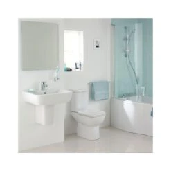 Ideal Standard Tempo 500mm 1 Taphole Basin & Semi Pedestal -Home Furnishings ideal standard t058801 t422501 3