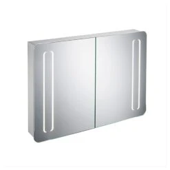 Ideal Standard 100cm Mirror Cabinet With Bottom & Front Light