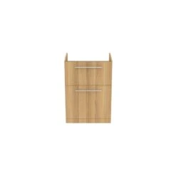 Ideal Standard I.life A 60cm Floor Vanity Unit, 2 Drawers, Natural Oak -Home Furnishings ideal standard t5273nx 2