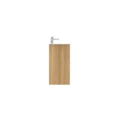 Ideal Standard I.life A 60cm Floor Vanity Unit, 2 Drawers, Natural Oak -Home Furnishings ideal standard t5273nx 5