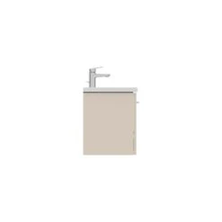 Ideal Standard I.life S 60cm Compact Wall Vanity Unit, 1 Drawer, Matt Beige -Home Furnishings ideal standard t5292nf 5
