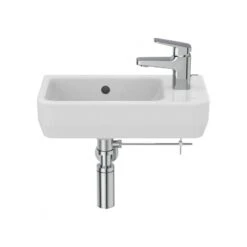 Ideal Standard I.Life S Guest 45cm Matt Grey Unit & Basin, Chrome Handle -Home Furnishings ideal standard t5296ng t5325ye t518601 4