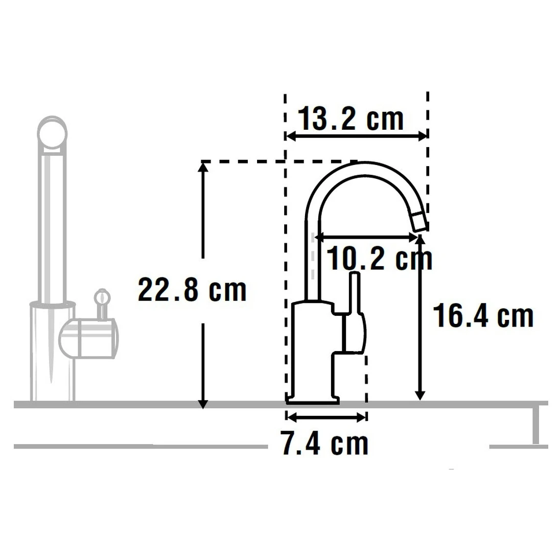 InSinkErator FH3010 Hot Water Tap & Standard Tank Chrome 6 InSinkErator FH3010 Hot Water Tap & Standard Tank Chrome - Image 4