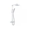Inta Nulo Safe Touch Thermostatic Bar Shower With Overhead Soaker