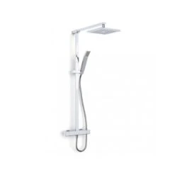 Inta Nulo Safe Touch Thermostatic Bar Shower With Overhead Soaker
