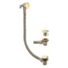 Iona Bath Filler Waste & Overflow Brushed Brass -Home Furnishings iona ftdi101634