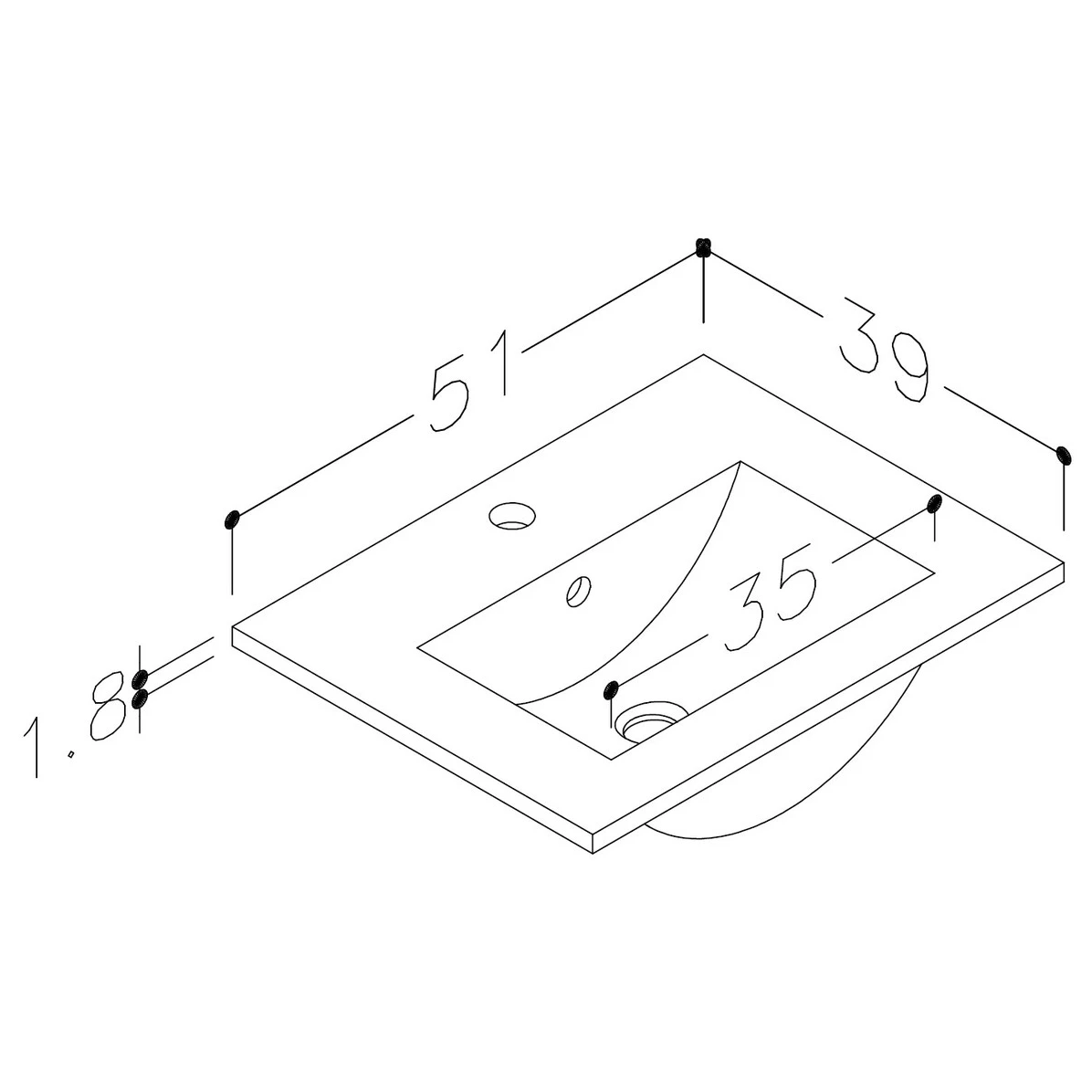 Iona Celo 510mm Floor Unit & Basin Anthracite Gloss 5 Iona Celo 510mm Floor Unit & Basin Anthracite Gloss - Image 3