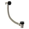Iona Overflow Bath Filler Matt Black -Home Furnishings iona ftdi103610