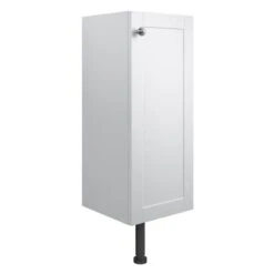 Iona Brookfield 300mm 1 Door Base Unit Satin White Ash