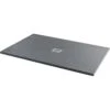 Refresh 1200x900mm Slate Effect Ultra-Slim Shower Tray & Waste -Home Furnishings iona ftdi96153